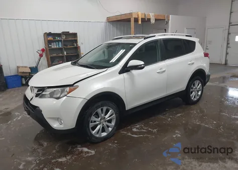 2014 Toyota Rav4 Limited from USA, damaged, VIN 2T3DFREVXEW216062